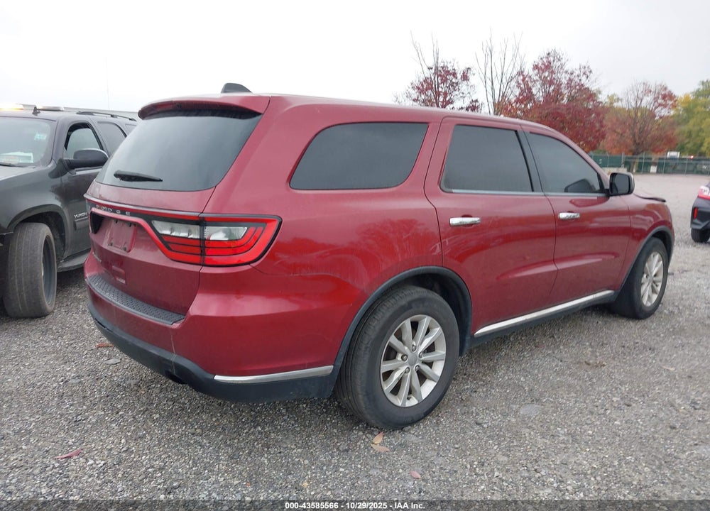 2014 DODGE DURANGO SXT VIN: 1C4RDHAG5EC300385