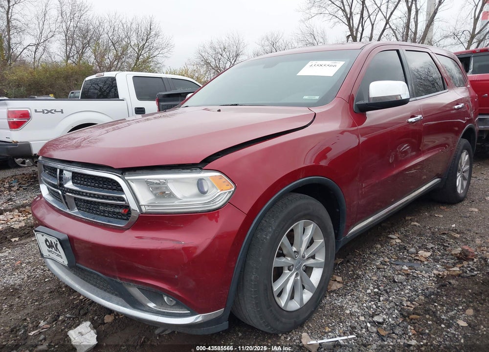 2014 DODGE DURANGO SXT VIN: 1C4RDHAG5EC300385