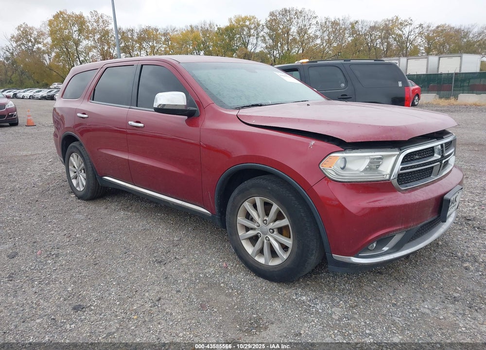 2014 DODGE DURANGO SXT VIN: 1C4RDHAG5EC300385