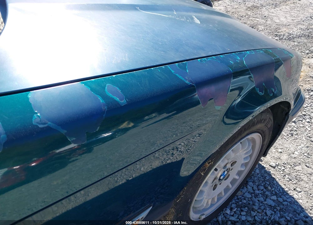 1995 BMW 325 IS AUTOMATIC VIN: WBABF4320SEK15845