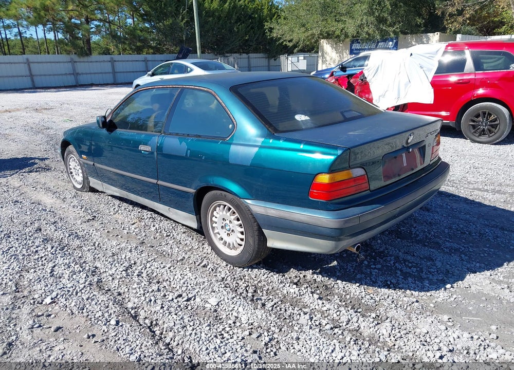 1995 BMW 325 IS AUTOMATIC VIN: WBABF4320SEK15845
