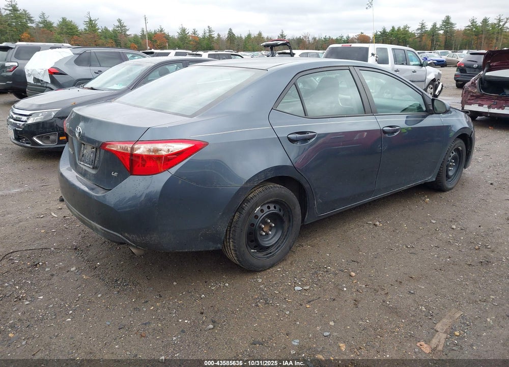 2019 TOYOTA COROLLA LE VIN: 2T1BURHE1KC177019