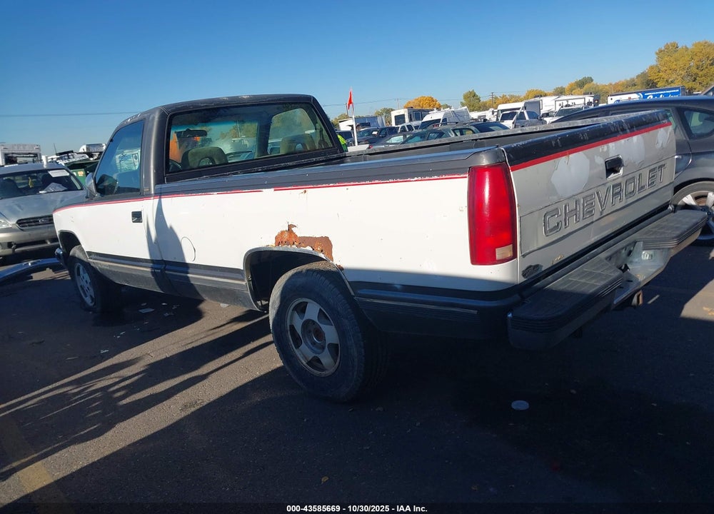 1992 CHEVROLET GMT-400 K1500 VIN: 1GCEK14KXNE149561