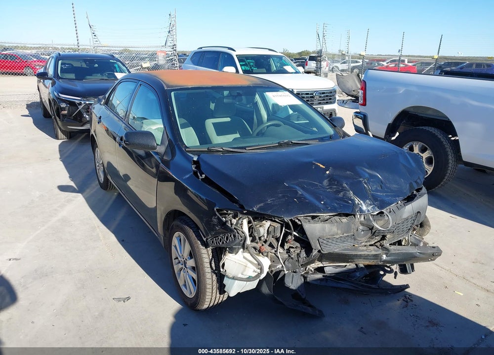 2010 TOYOTA COROLLA LE VIN: 2T1BU4EE9AC396929