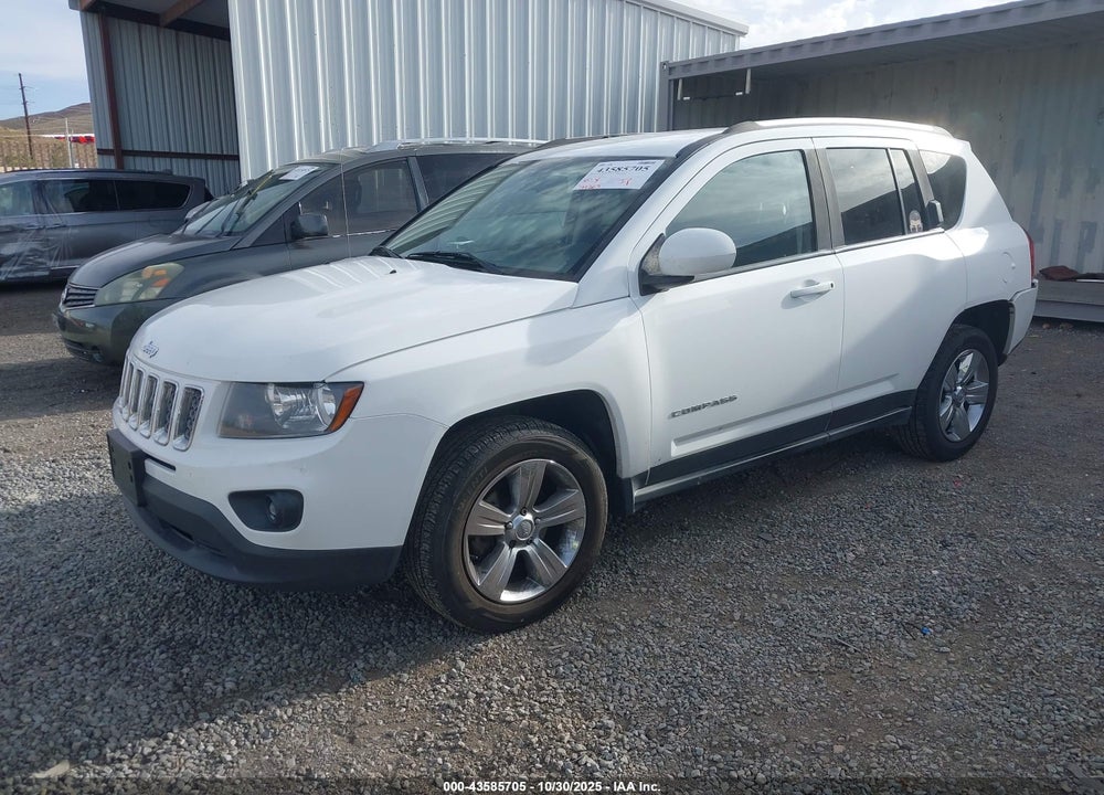 2017 JEEP COMPASS LATITUDE 4X4 VIN: 1C4NJDEB1HD104621