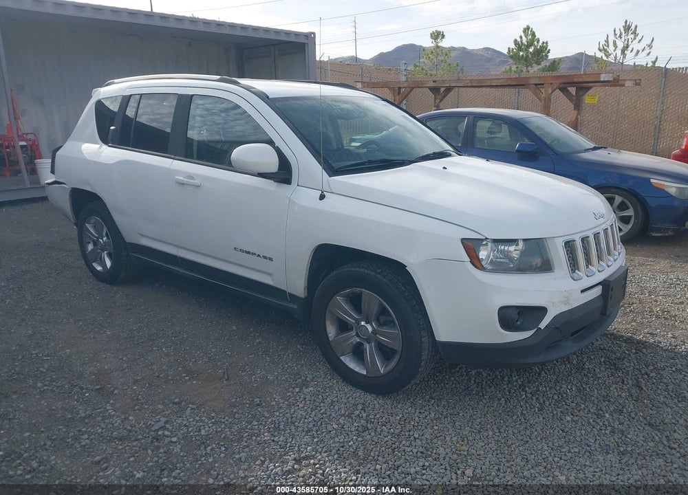 2017 JEEP COMPASS LATITUDE 4X4 VIN: 1C4NJDEB1HD104621