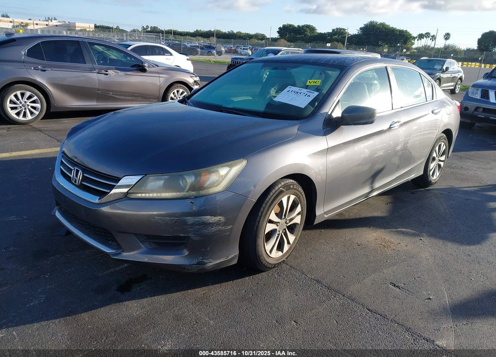 2014 HONDA ACCORD LX VIN: 1HGCR2F34EA012607