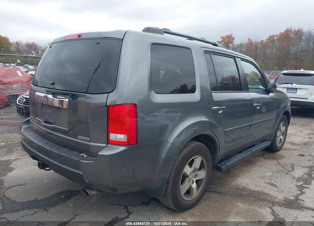 2010 HONDA PILOT EXL VIN: 5FNYF4H63AB024099