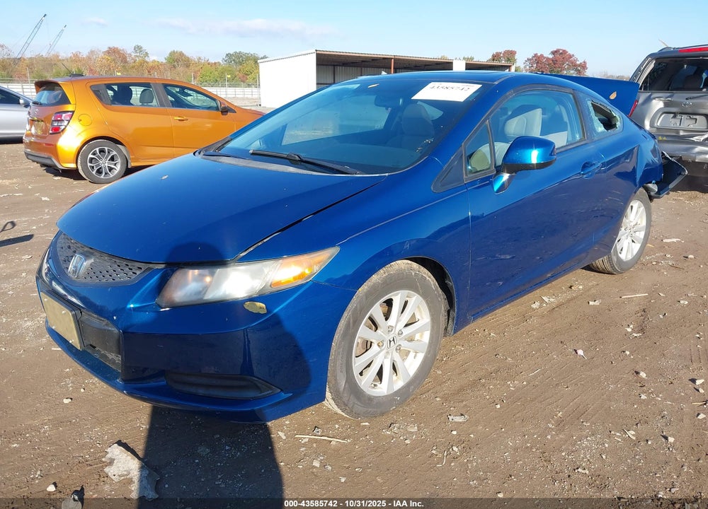 2012 HONDA CIVIC VIN: 2HGFG3B86CH547432