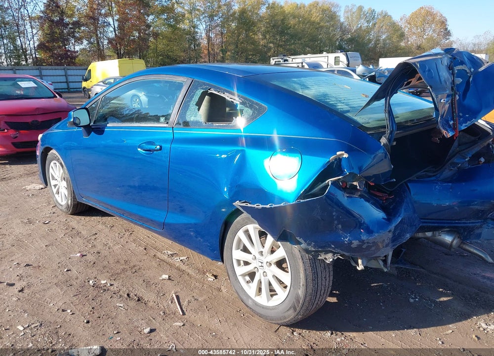 2012 HONDA CIVIC VIN: 2HGFG3B86CH547432