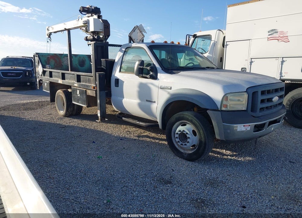 2007 FORD F-450 CHASSIS XL/XLT VIN: 1FDXF46P57EA36364