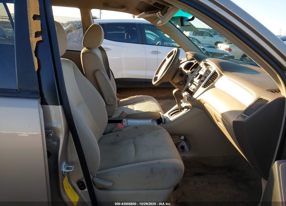 2005 TOYOTA HIGHLANDER V6 VIN: JTEGP21AX50050694