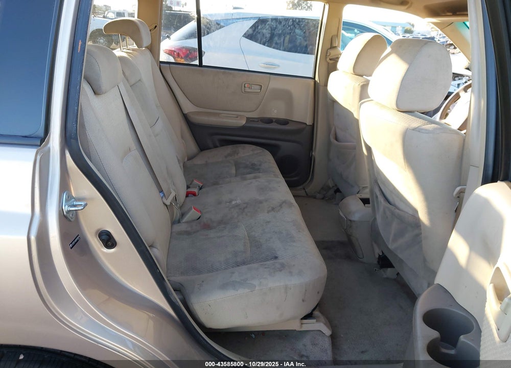 2005 TOYOTA HIGHLANDER V6 VIN: JTEGP21AX50050694