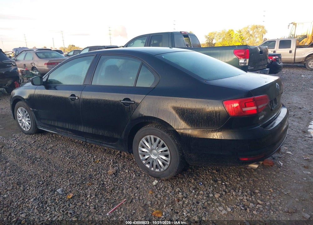 2015 VOLKSWAGEN JETTA 2.0L S VIN: 3VW2K7AJ0FM284297