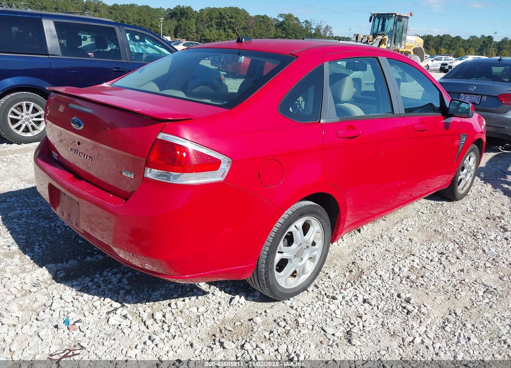 2008 FORD FOCUS VIN: 1FAHP35N08W228650