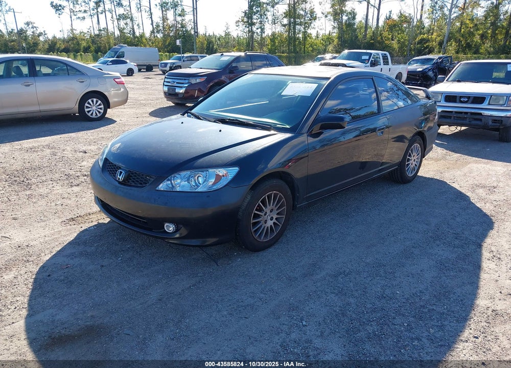 2005 HONDA CIVIC EX VIN: 1HGEM22985L008937