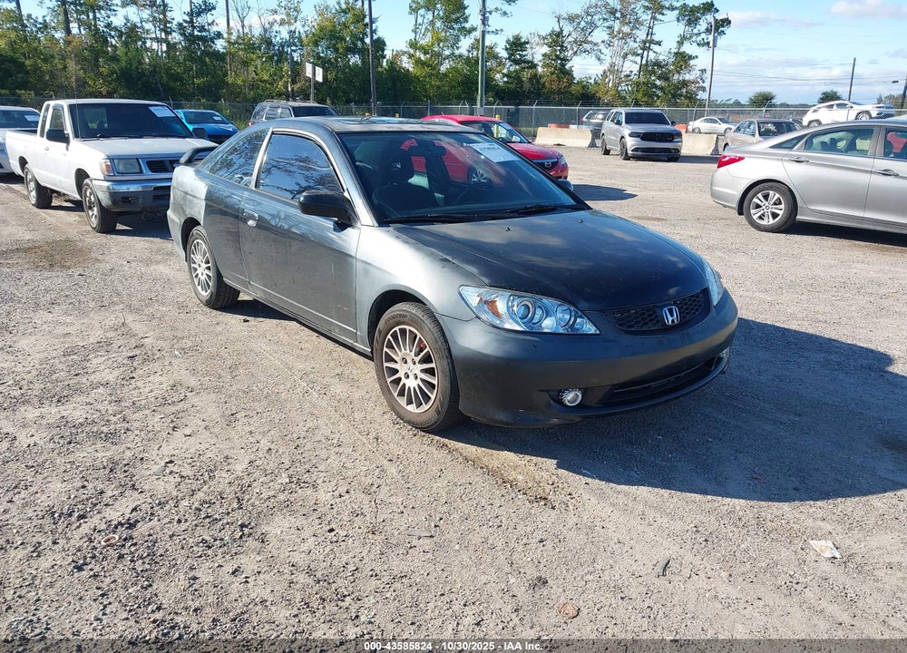 2005 HONDA CIVIC EX VIN: 1HGEM22985L008937