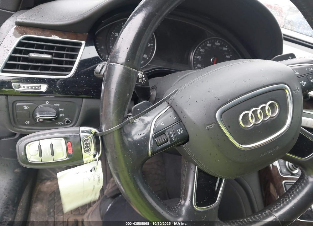 2014 AUDI A8 L 4.0T VIN: WAUR2AFD8EN008811