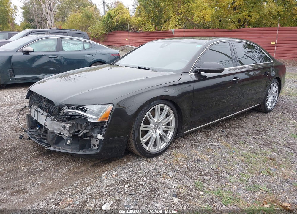 2014 AUDI A8 L 4.0T VIN: WAUR2AFD8EN008811