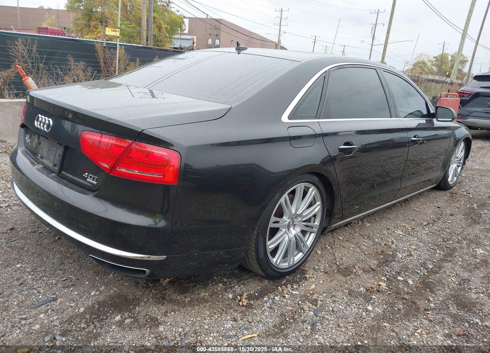 2014 AUDI A8 L 4.0T VIN: WAUR2AFD8EN008811