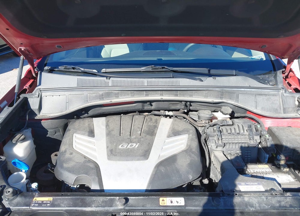 2016 HYUNDAI SANTA FE SE VIN: KM8SMDHF0GU142540
