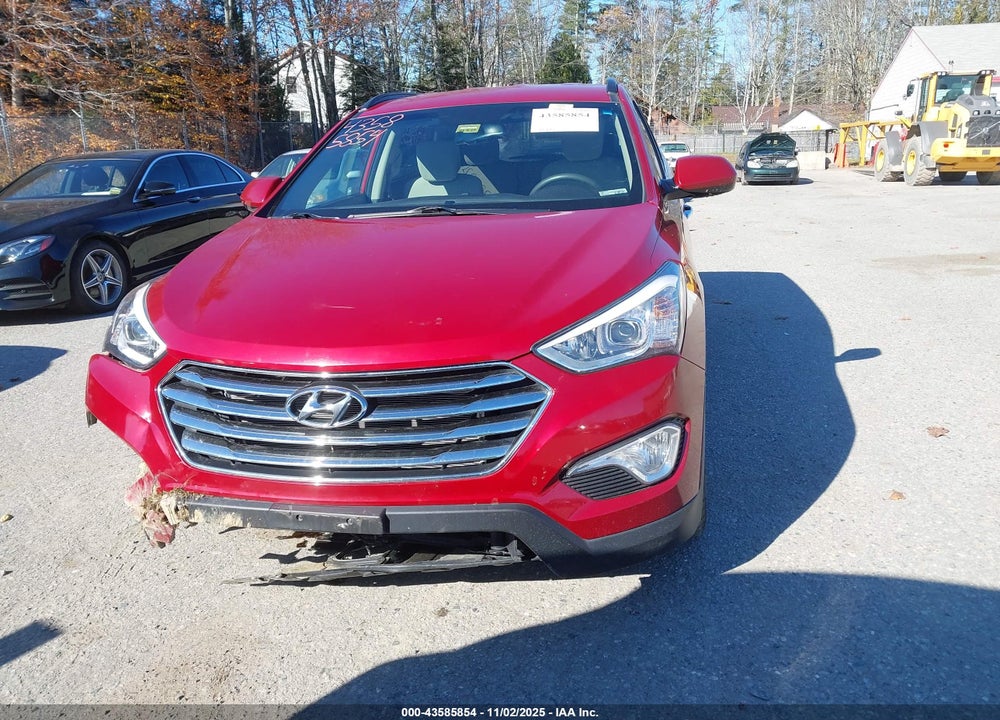2016 HYUNDAI SANTA FE SE VIN: KM8SMDHF0GU142540