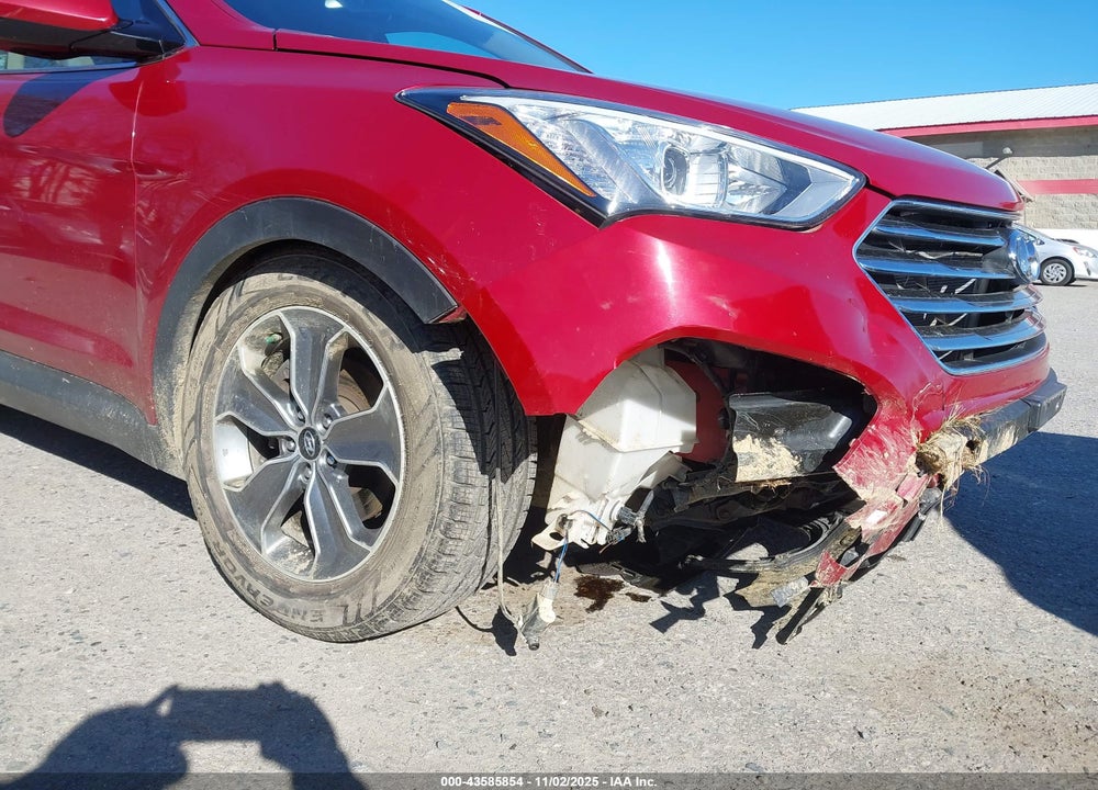2016 HYUNDAI SANTA FE SE VIN: KM8SMDHF0GU142540