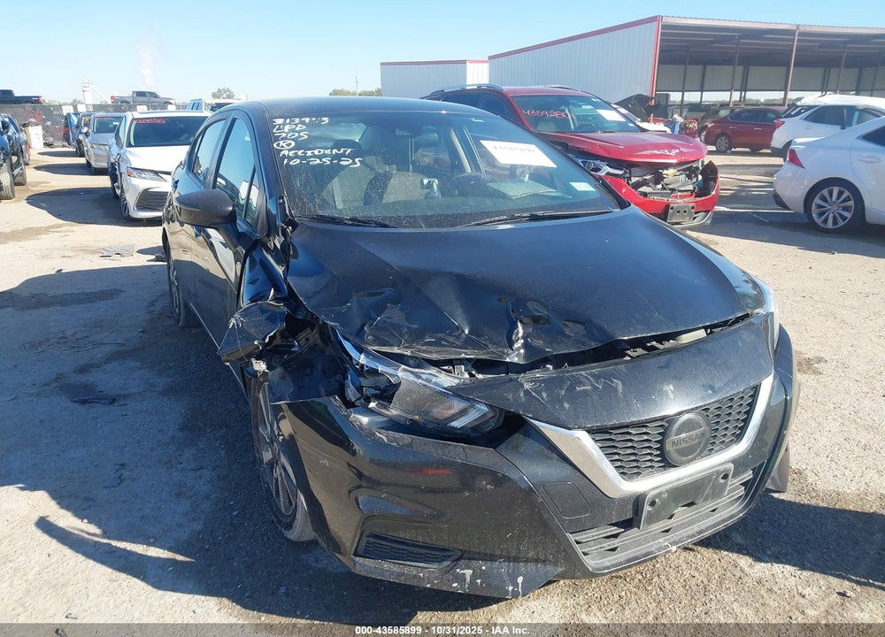 2021 NISSAN VERSA SV XTRONIC CVT VIN: 3N1CN8EV9ML845507