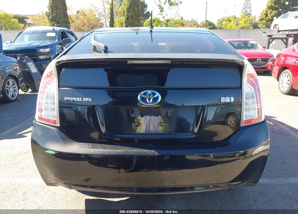 2013 TOYOTA PRIUS TWO VIN: JTDKN3DU4D5619167