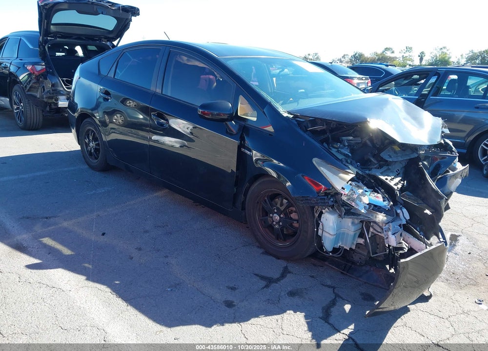 2013 TOYOTA PRIUS TWO VIN: JTDKN3DU4D5619167