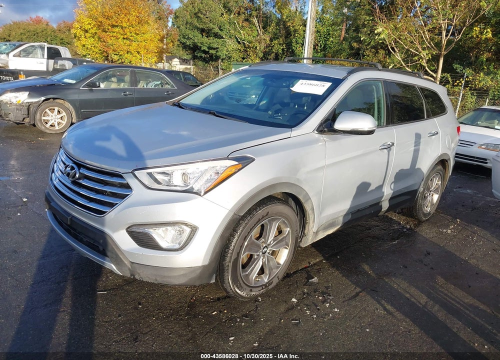 2013 HYUNDAI SANTA FE GLS VIN: KM8SNDHF4DU027559