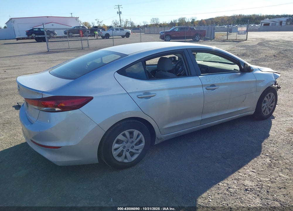 2018 HYUNDAI ELANTRA SE VIN: 5NPD74LF0JH334991