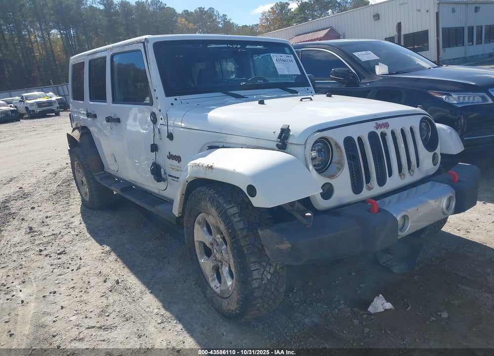 2014 JEEP WRANGLER UNLIMITED SAHARA VIN: 1C4HJWEG3EL123080