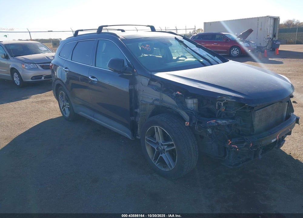 2017 HYUNDAI SANTA FE LIMITED ULTIMATE VIN: KM8SRDHF0HU230930