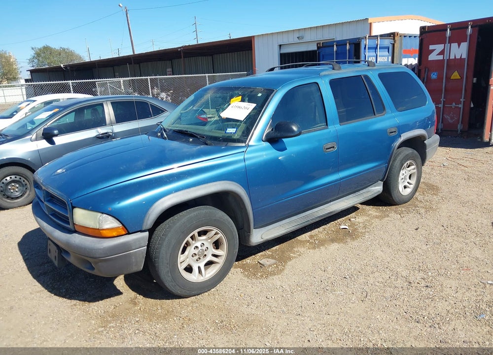 2003 DODGE DURANGO SPORT/SXT VIN: 1D4HR38N13F589073