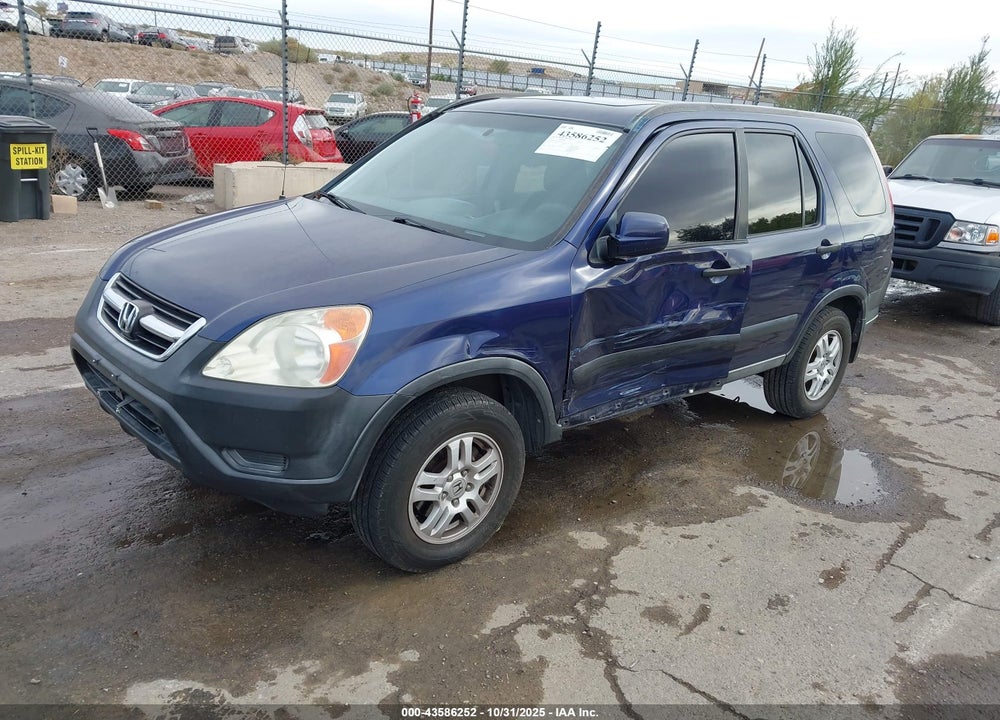 2003 HONDA CR-V EX VIN: SHSRD78873U105647