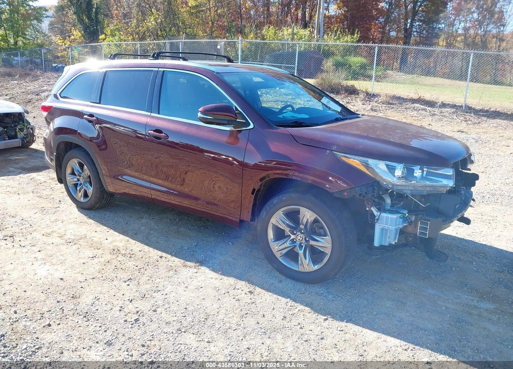 2019 TOYOTA HIGHLANDER LIMITED/PLATINUM VIN: 5TDDZRFH9KS745144