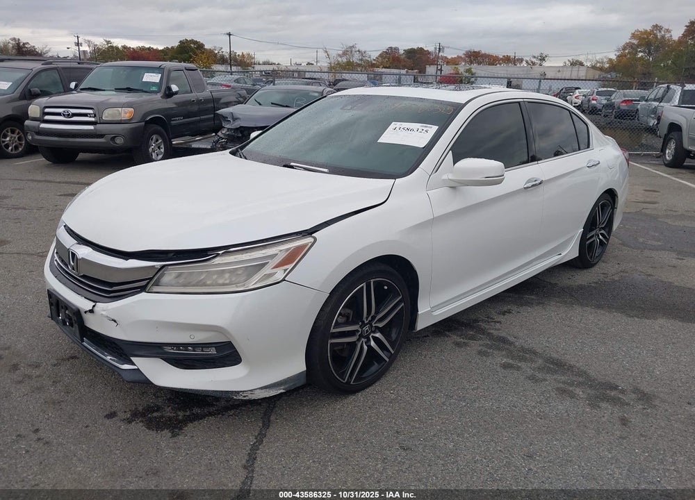 2017 HONDA ACCORD TOURING V6 VIN: 1HGCR3F91HA019349
