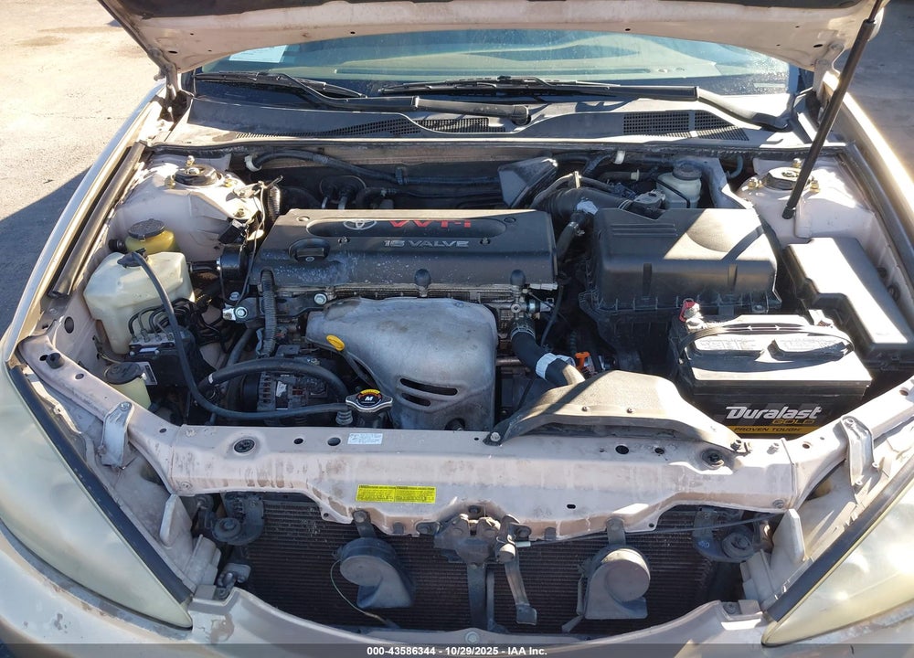 2005 TOYOTA CAMRY LE VIN: 4T1BE32K75U394280
