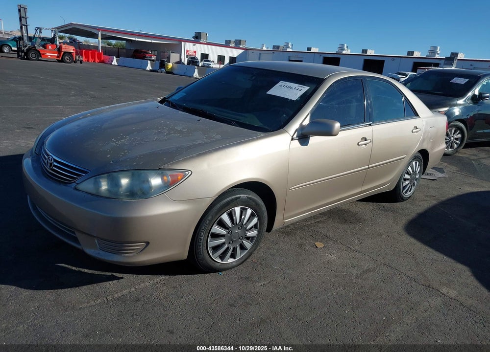 2005 TOYOTA CAMRY LE VIN: 4T1BE32K75U394280