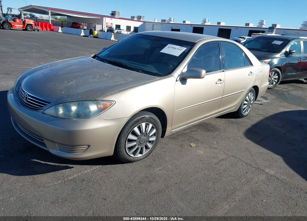 2005 TOYOTA CAMRY LE VIN: 4T1BE32K75U394280