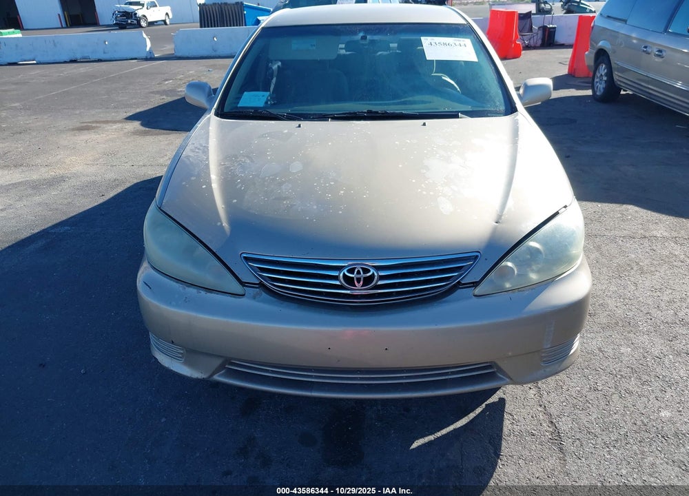 2005 TOYOTA CAMRY LE VIN: 4T1BE32K75U394280