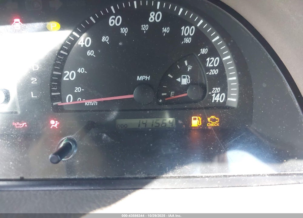 2005 TOYOTA CAMRY LE VIN: 4T1BE32K75U394280
