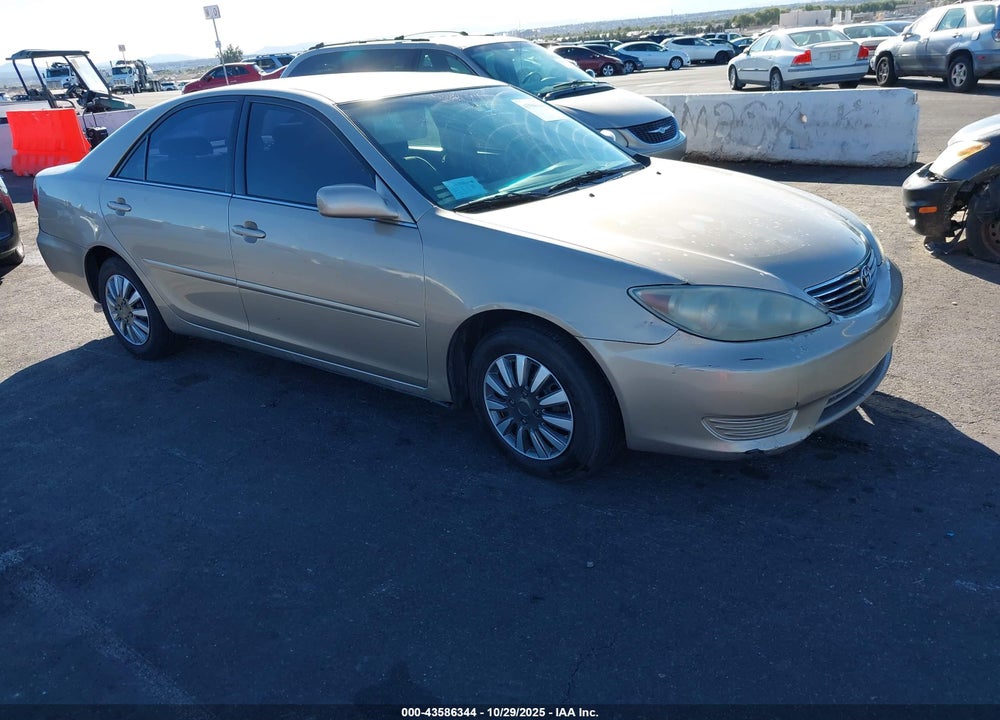 2005 TOYOTA CAMRY LE VIN: 4T1BE32K75U394280