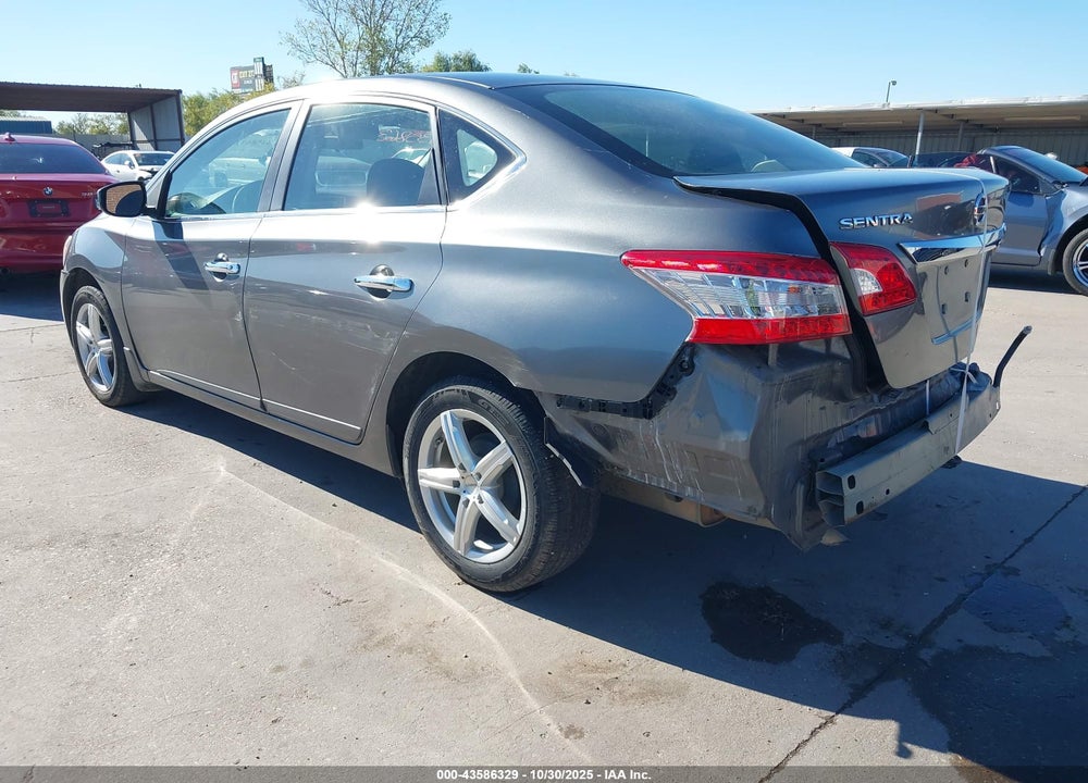 2015 NISSAN SENTRA S VIN: 3N1AB7AP4FY379377