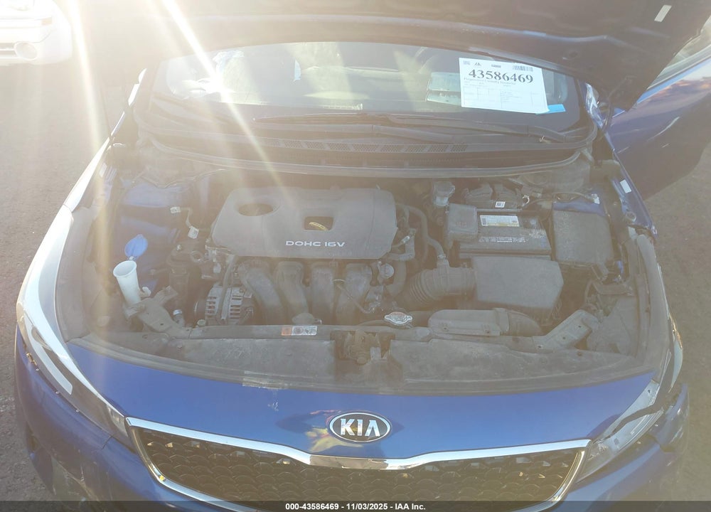 2017 KIA FORTE LX VIN: 3KPFK4A78HE121515