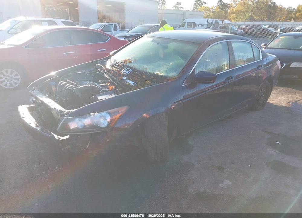 2008 HONDA ACCORD 2.4 LX VIN: 1HGCP263X8A054936