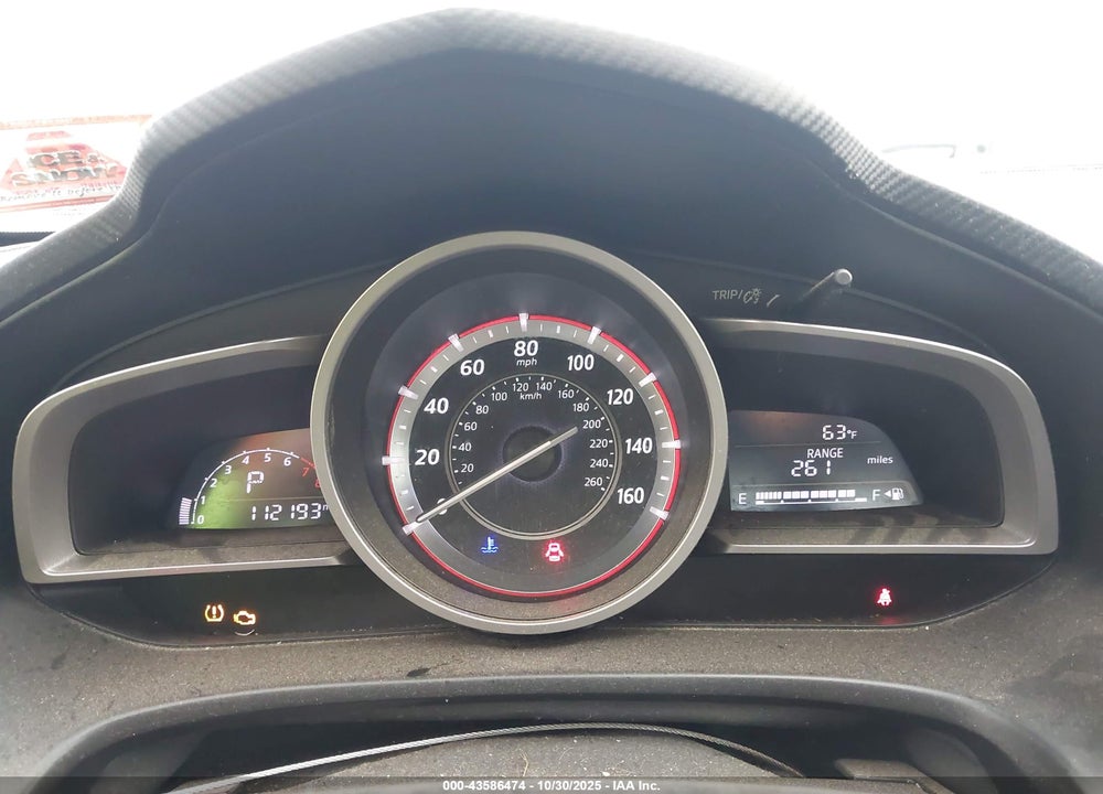 2015 MAZDA 3 I TOURING VIN: 3MZBM1V7XFM145588