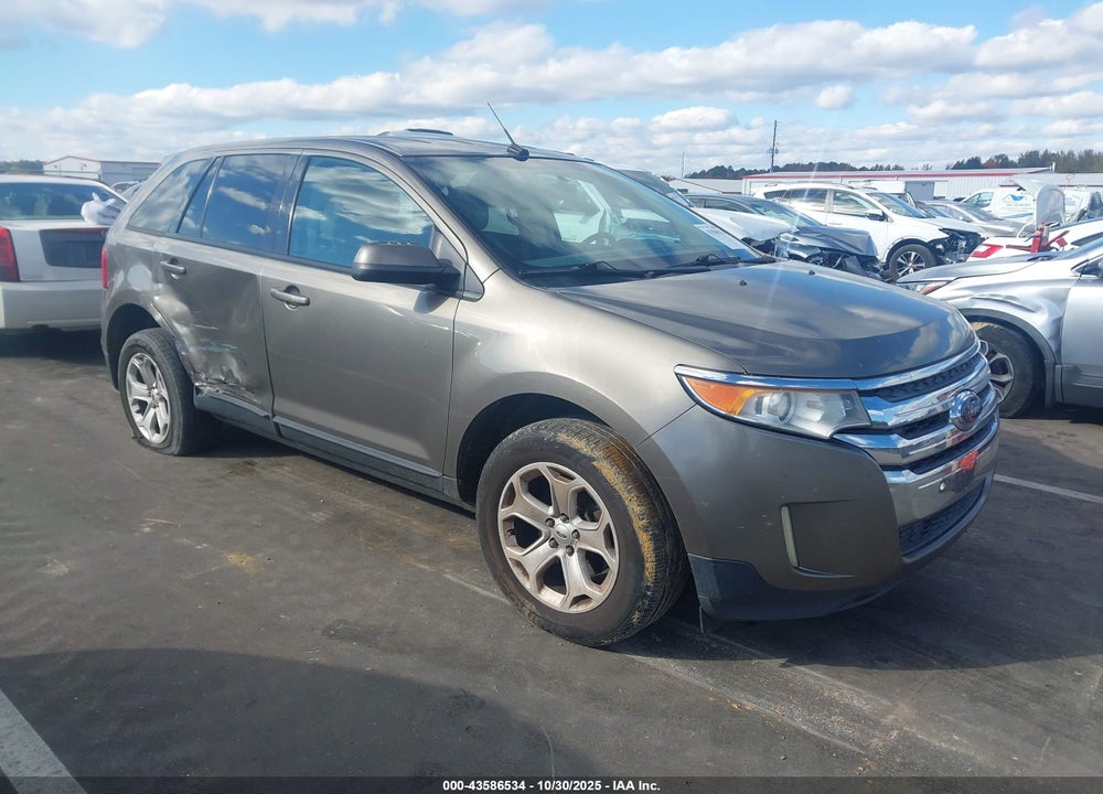 2013 FORD EDGE SEL VIN: 2FMDK3JC3DBC83614