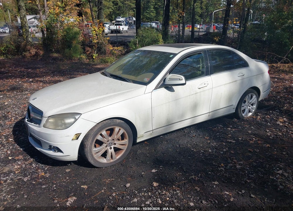 2008 MERCEDES-BENZ C 300 VIN: WDDGF81X78F136812
